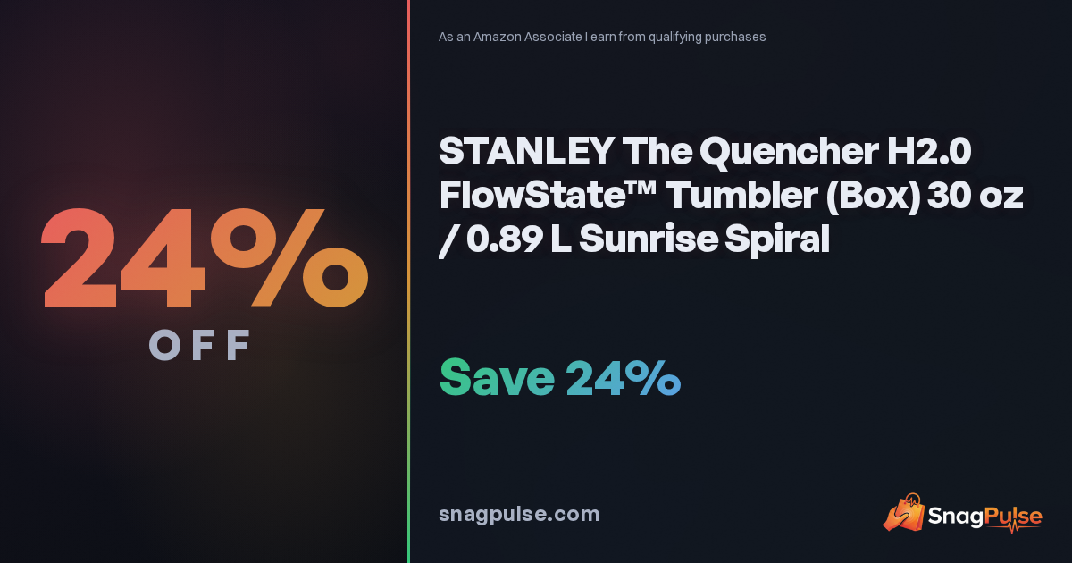 STANLEY Quencher H2.0 30 oz Deal: 24% Off