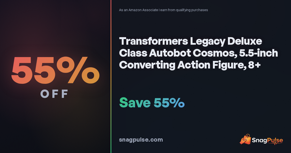 Transformers Legacy Cosmos Deal: 23% Off Now